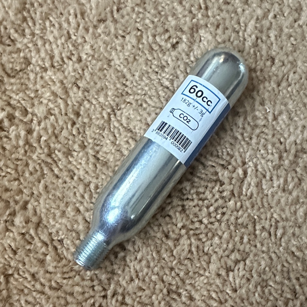 Helite 60cc Co2 Cartridge